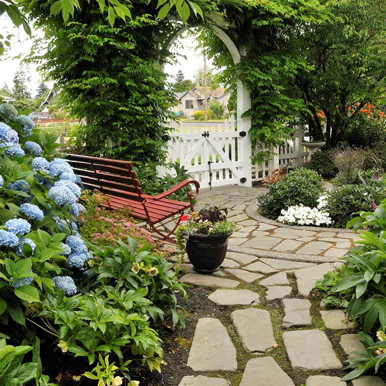 Garden Structures and Architectural Landscaping by Olympic Landscape LLC - serving Tacoma, WA and Puget Sound