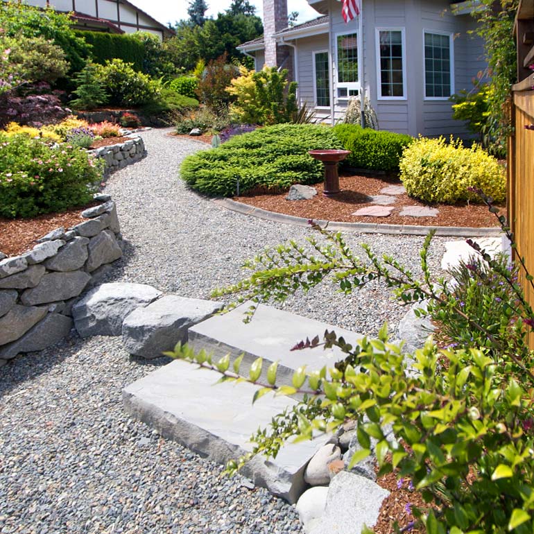 Lake Tapps Landscaping Design by Olympic Landscape LLC - serving Bonney Lake, Enumclaw, Buckley and the Puget Sound