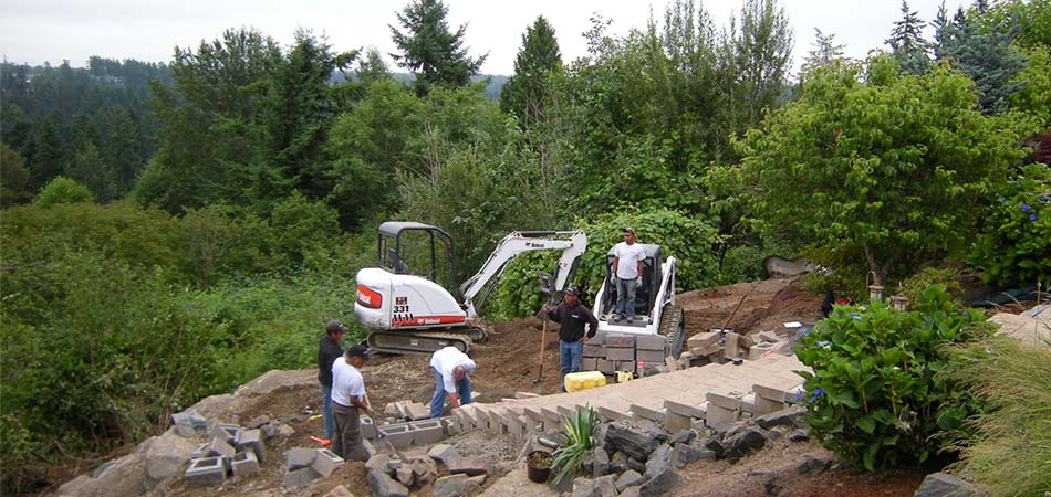 Landscape construction job opportunities with Olympic in Puyallup, WA and serving all of Puget Sound.