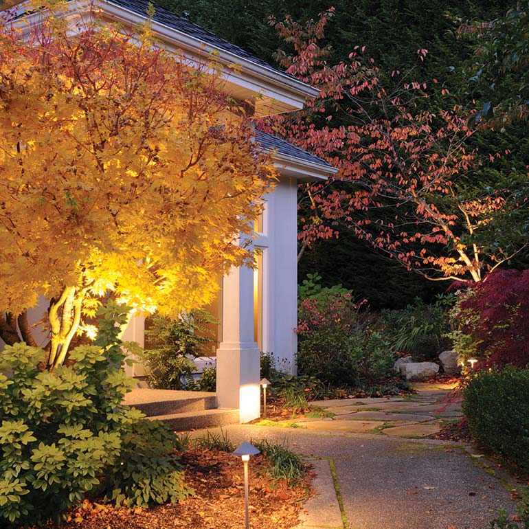 Outdoor Lighting Design, Installation and Service by Olympic Landscape LLC, Puget Sound