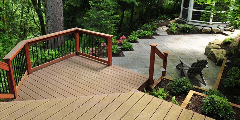 Decks, patios, walkways, walls, steps, arbors and wood structure design and construction.